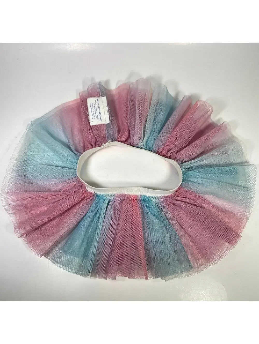 Build-A-Bear Pink Blue Purple Sparkle Tutu / Skirt Outfit